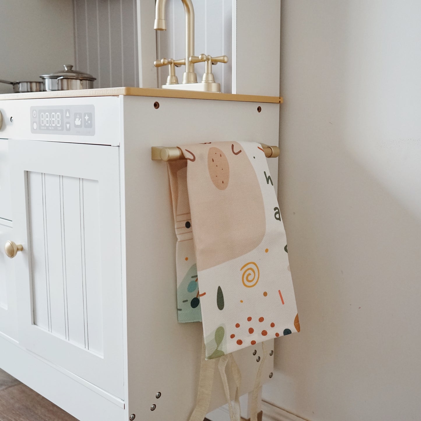 Modern Wooden Play Kitchen