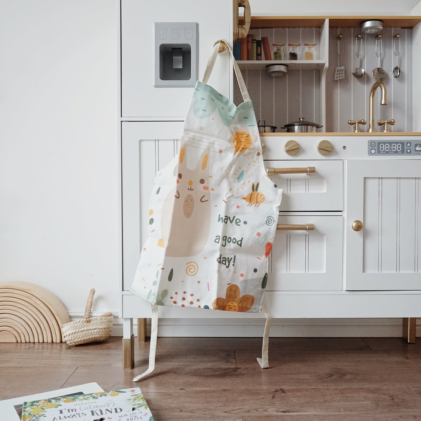 Modern Wooden Play Kitchen
