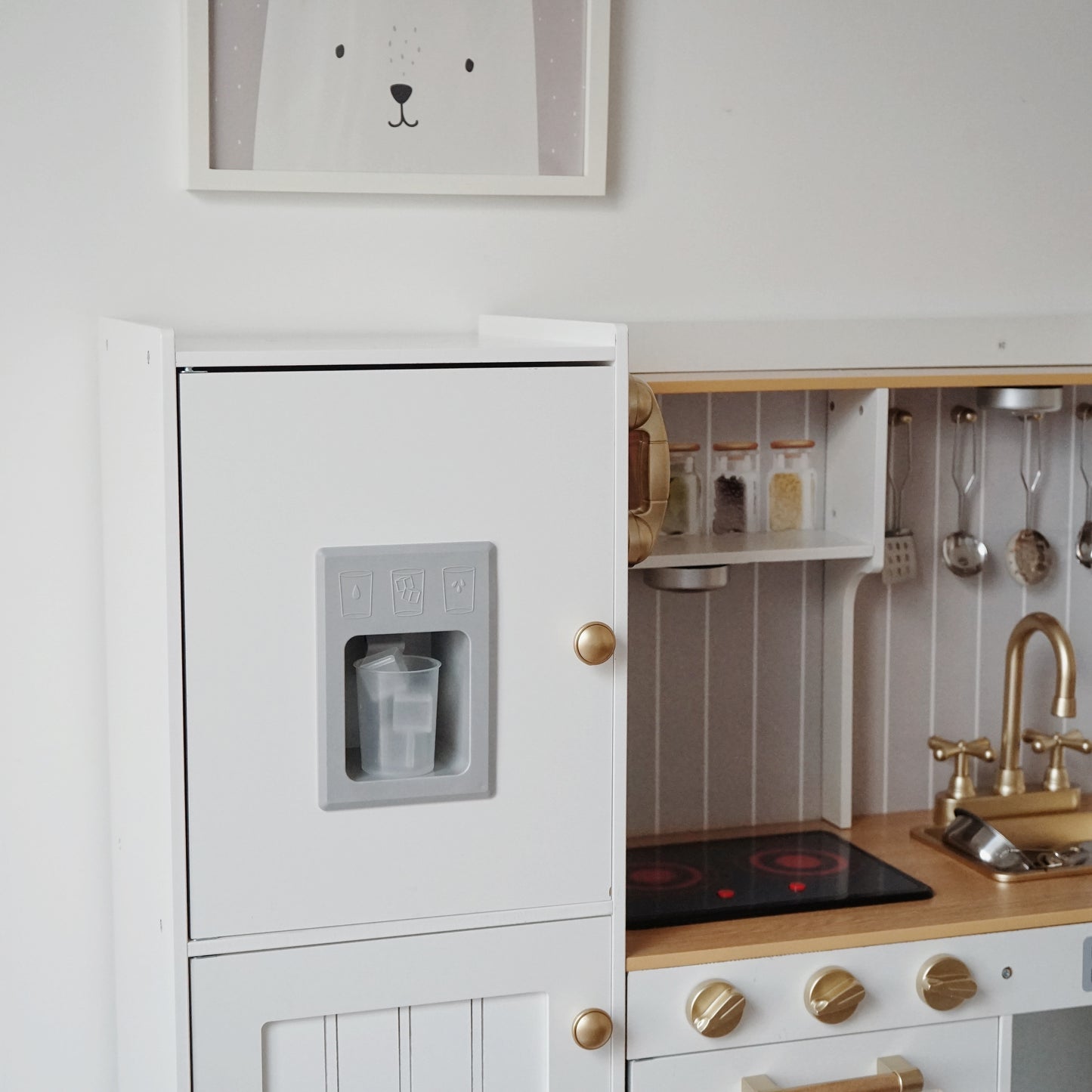 Modern Wooden Play Kitchen