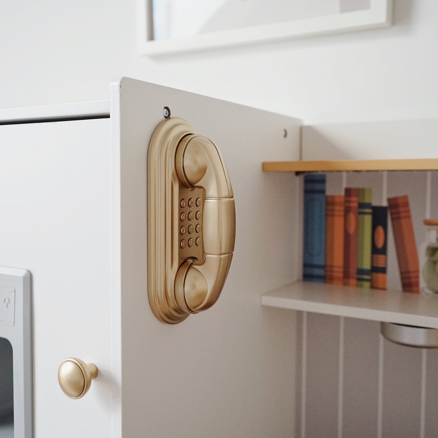 Modern Wooden Play Kitchen