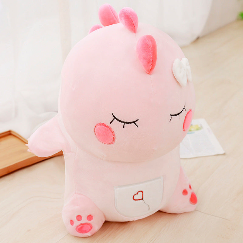 Pink Dinosaur Plushie