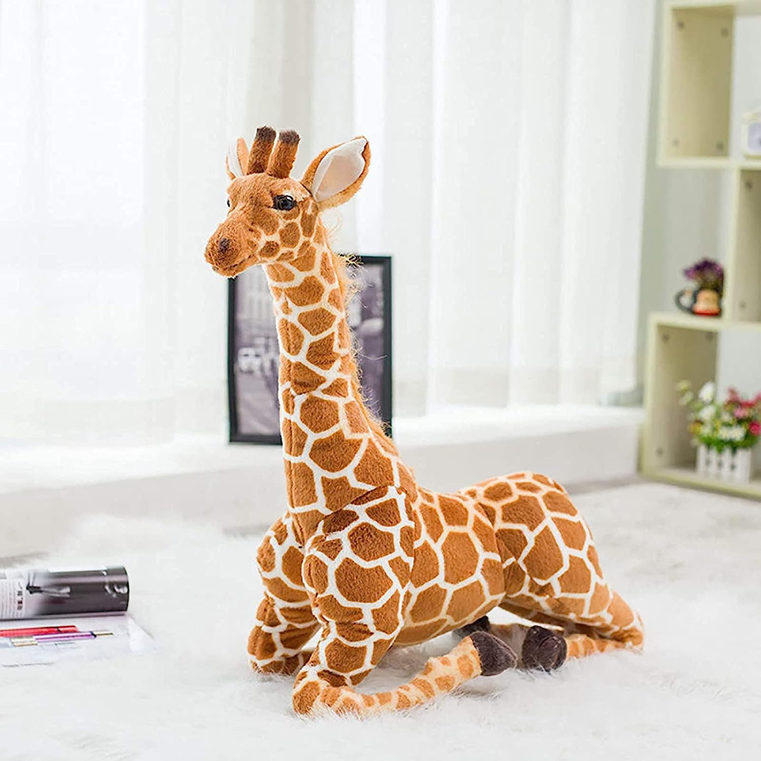 Giant Giraffe Toy lunaandhoney