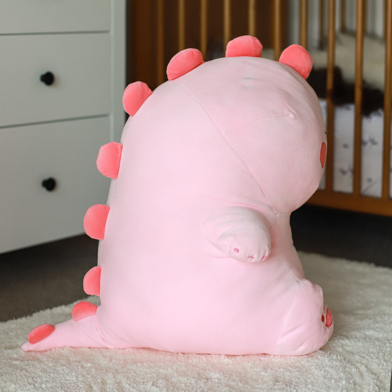 Pink Dinosaur Plushie